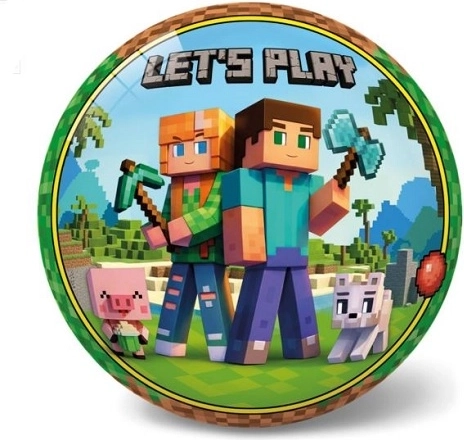 Piłka Star 23 cm Minecraft Let’s Play