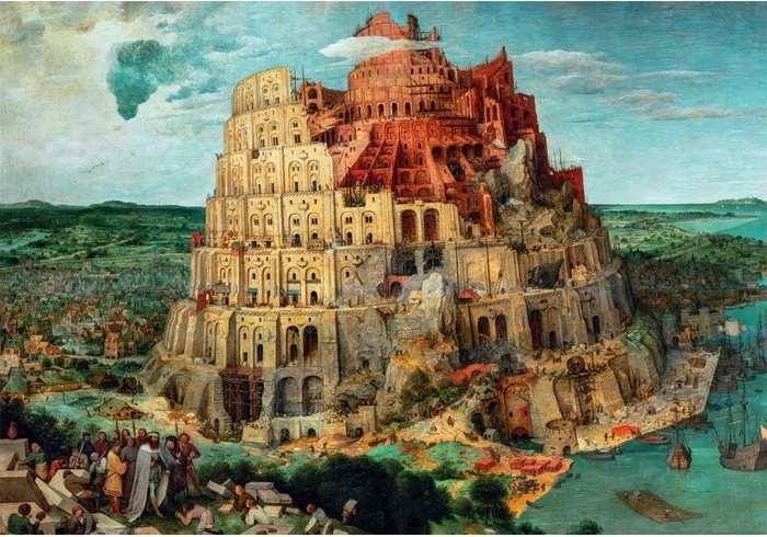 CLEMENTONI puzzle Wieża Babel 1500 elementów