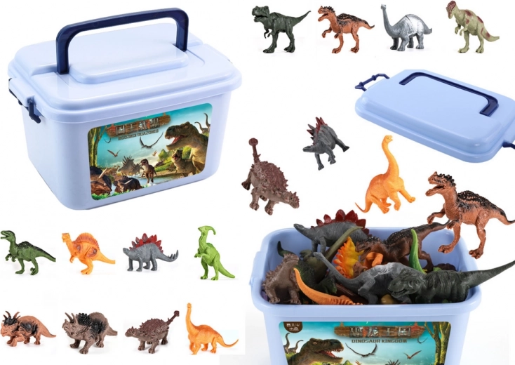 Park rozrywki z dinozaurami 46 elementów