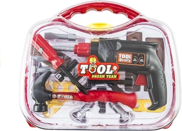 Zestaw narzędzi w walizce dla dzieci, 22 elementy