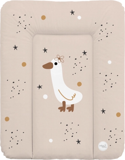 Ceba Baby miękka mata do przewijania na komodę basic star duck 50 × 70 cm