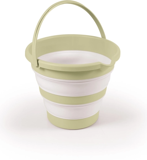 Składane wiaderko do kąpieli niemowląt, jasny zielony