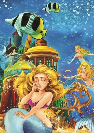 Puzzle Podwodny pałac 150 elementów ART PUZZLE