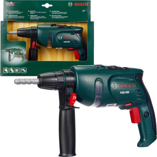 Dziecięca wiertarka Bosch z LED i dźwiękiem od Klein