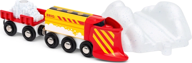 BRIO World pociąg z pługiem śnieżnym
