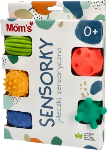 Kulki sensoryczne 5 szt. Pastel