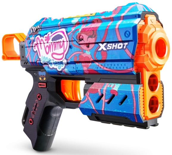Blaster X-Shot Skins Flux Poppy Playtime
