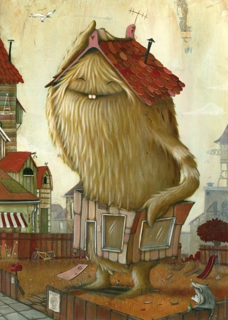 Puzzle Sąsiedztwo 1000 elementów Zozoville od HEYE