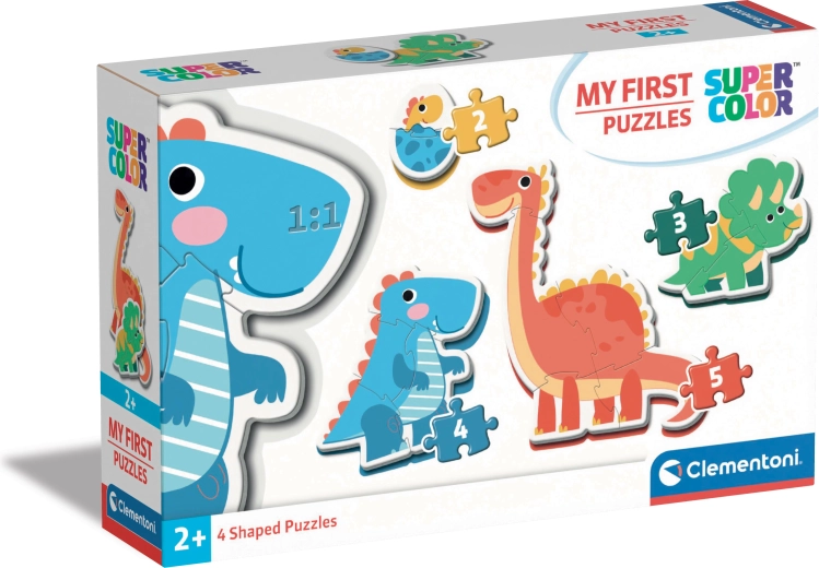 Clementoni Moje pierwsze puzzle Dinozaury