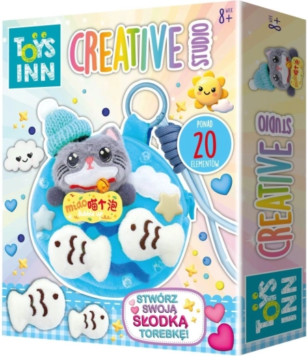 Zestaw kreatywny Toys Inn mini torebka niebieska