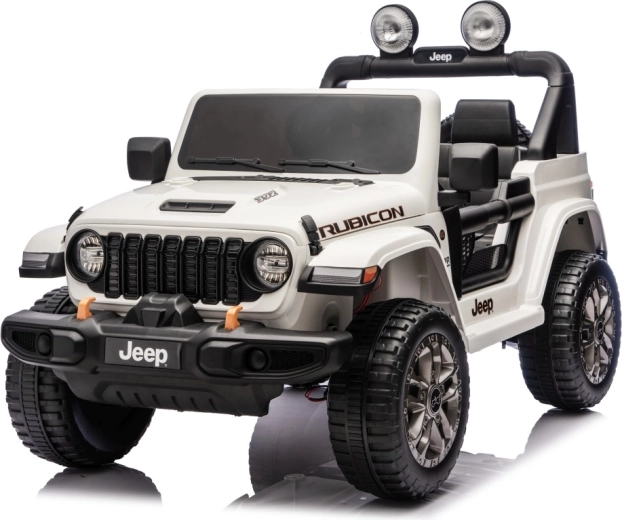 Dziecięcy samochód elektryczny Jeep Wrangler Rubicon Lift – biały