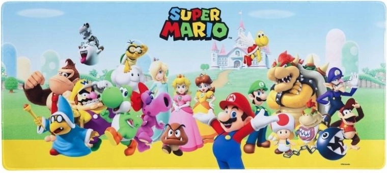 Podkładka gamingowa na biurko Super Mario