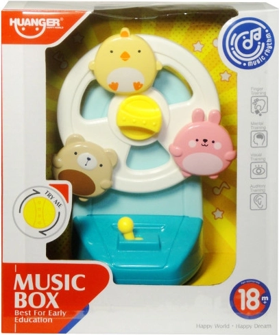 Muzyczna kierownica dla najmłodszych