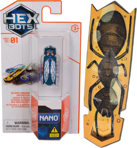 Spin Master HEX BOTS Nano mini robotyczny robaczek – seria 1 (mix)