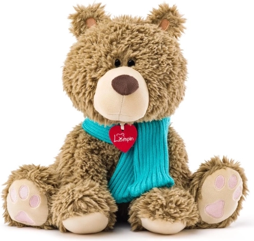 Woodyland Lumpin pluszowy miś Bariboo z szalikiem 30 cm