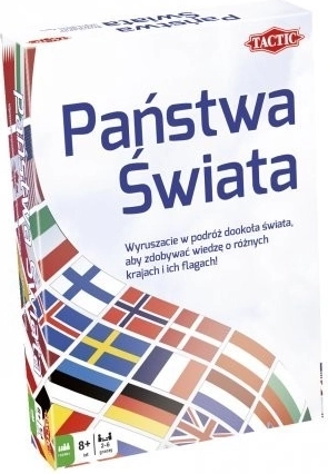 Edukacyjna gra planszowa Państwa świata