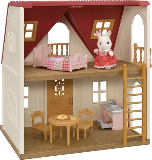 Sylvanian Families podstawowy dom z czerwonym dachem