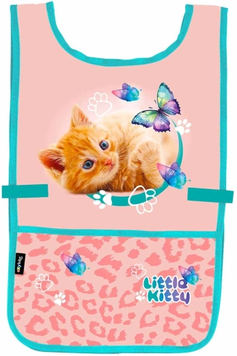 Fartuch ponczo Kot do zajęć plastycznych i kreatywnych