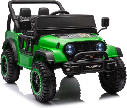 Zielony samochód dziecięcy na akumulator