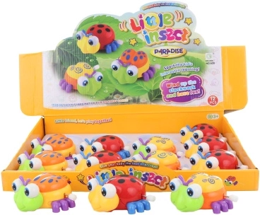 Nakręcana biedronka dla dzieci 8 cm