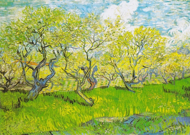 Puzzle Vincent van Gogh: Kwitnący Sad 1000 elementów
