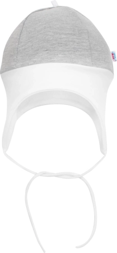 dziecięca czapeczka New Baby The Best szara 86 (12–18 m)