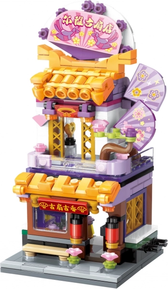 Qman City Corner – sklep z wachlarzami zestaw konstrukcyjny