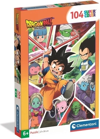 Puzzle Clementoni SuperColor Maxi 104 elementy Dragon Ball Daima