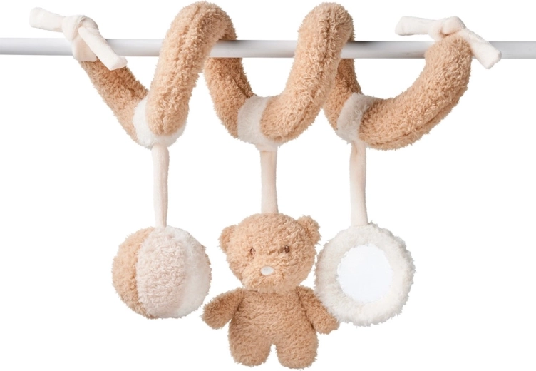 Nattou zabawka spirala Teddy miś 20 cm, 0m+