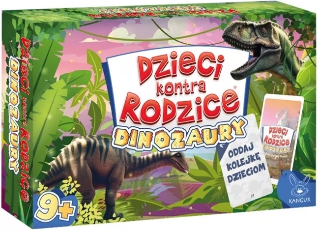 Dzieci kontra rodzice: Dinozaury – gra quizowa