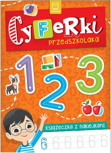 Cyferki dla przedszkolaków – książka z naklejkami