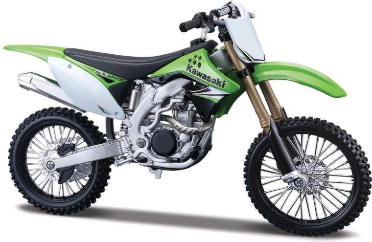 Maisto Kawasaki KX 450F – zestaw do składania motocykla 1:12