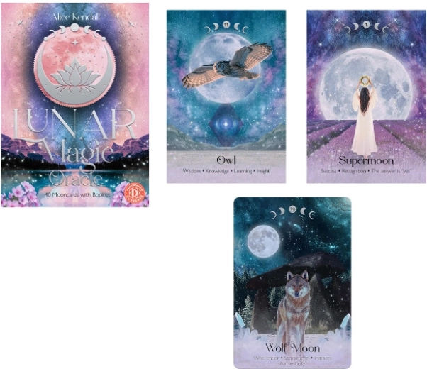 Lunar Magic Oracle – karty do wróżenia Dusserre