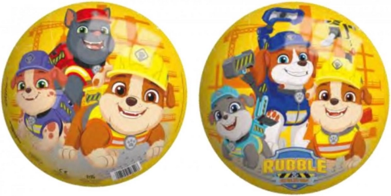 Dziecięca piłka 9" PAW PATROL Rubble – kolorowa