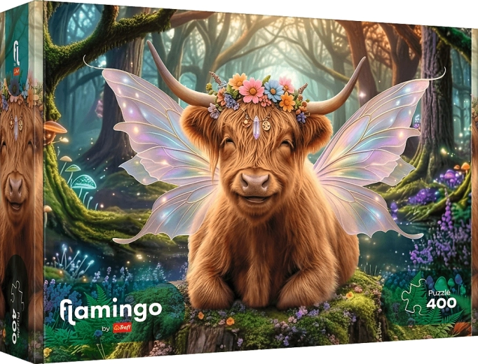 Puzzle Trefl Flamingo: Strażnik lasu 400 elementów
