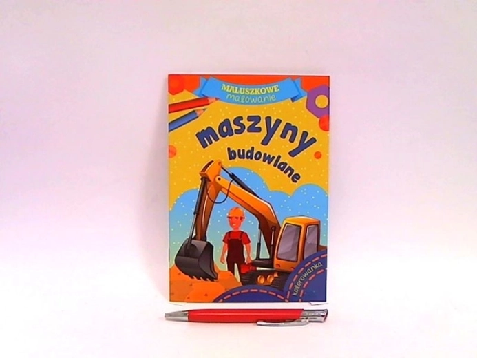 Kolorowanki dla najmłodszych – Maszyny budowlane
