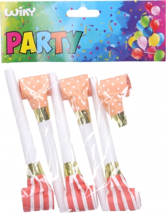 Gwizdki imprezowe 6 sztuk