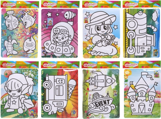 Zestaw kreatywny 20,5×30,5 cm – piaskowanie