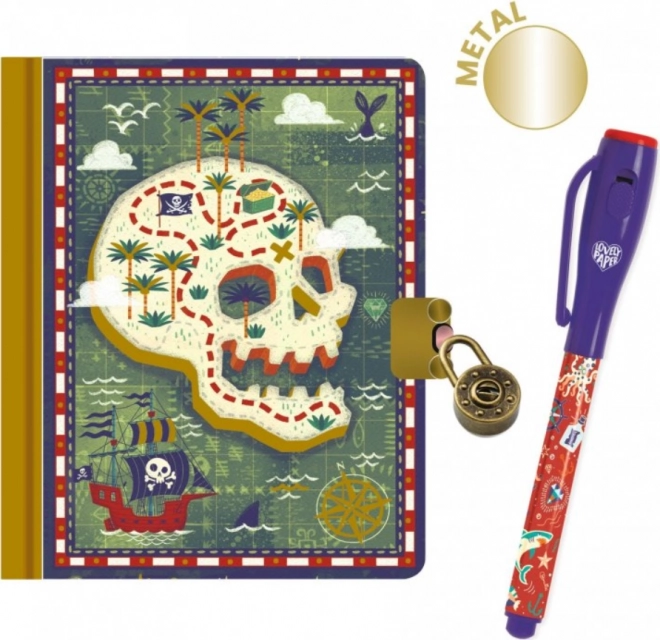 DJECO Tajny pamiętnik z magicznym długopisem Steve