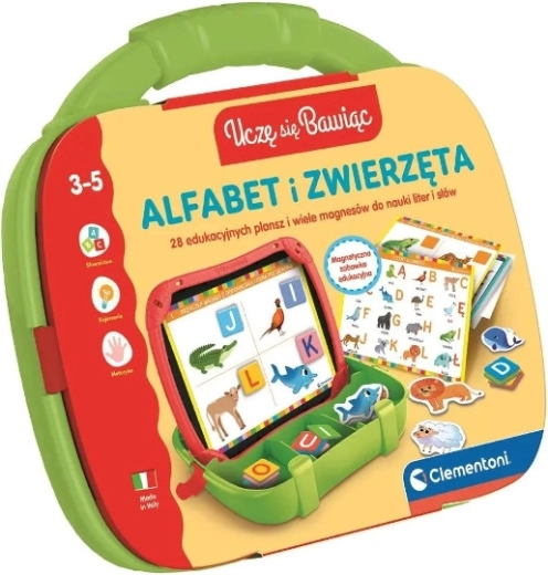 Edukacyjna walizka Alfabet i zwierzęta