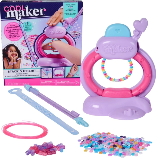 Cool Maker zestaw do tworzenia bransoletek przyjaźni Stack'd Heishi