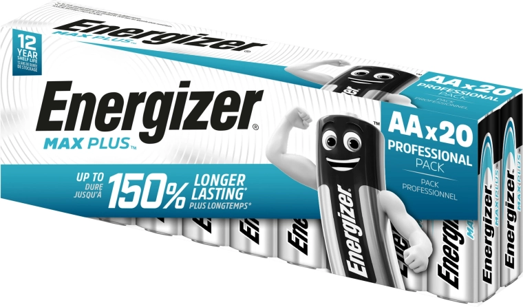 Energizer Max Plus AA baterie alkaliczne 20 szt.