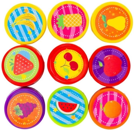 Pachnące stemple z motywami owoców ASTRA, zestaw 9 szt.