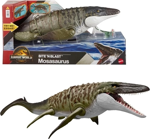 Jurassic World Mozazaur z atakiem paszczą