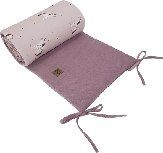 EKO ochraniacz do łóżeczka beige meadow 180 × 35 cm