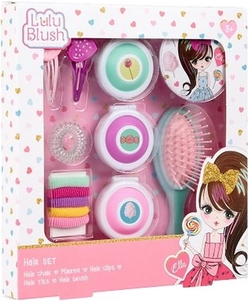 Create it! Lulu Blush zestaw do włosów do kreatywnych fryzur