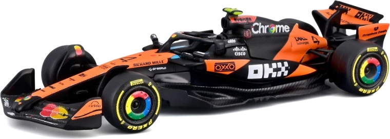 Bburago McLaren MCL39 (2025) Lando Norris #4 – model Formuły 1 w blistrze 1:64