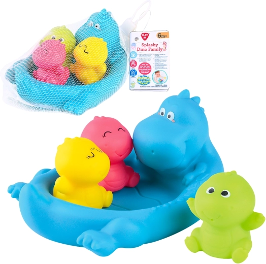 Playgo pluskająca rodzinka dinozaurów