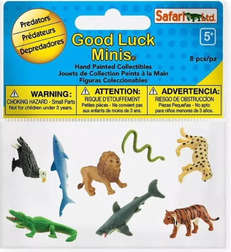 Safari Ltd. mini figurki drapieżników Good Luck Minis Funpack