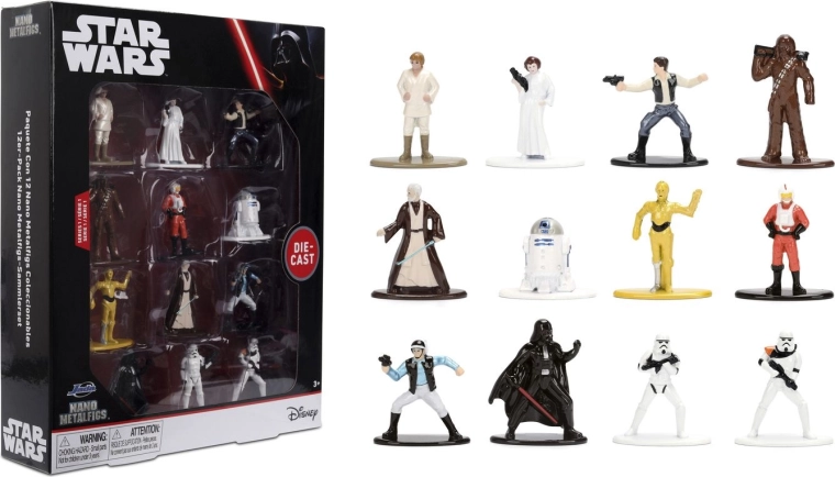 Star Wars Nano Metalfigs seria 1 - 12 szt.